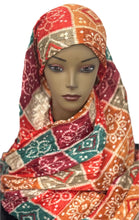 Load image into Gallery viewer, Printed Viscos - Chinon Scarf Style 3