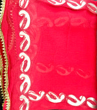 Load image into Gallery viewer, Chiffon Foil Embroidered
