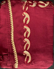 Load image into Gallery viewer, Chiffon Foil Embroidered
