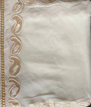 Load image into Gallery viewer, Chiffon Foil Embroidered