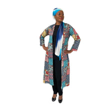 Load image into Gallery viewer, Duster Style 8 - Blue Printed
