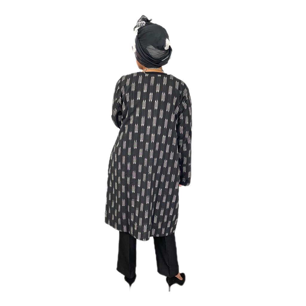 Duster Style 6 - Black Long – Sanriq Styles