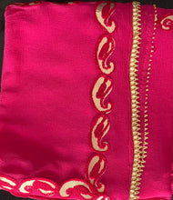 Load image into Gallery viewer, Chiffon Foil Embroidered