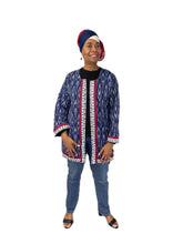 Load image into Gallery viewer, Duster Style 3 - Blue And Red