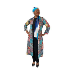 Load image into Gallery viewer, Duster Style 8 - Blue Printed