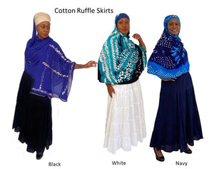 Cotton Ruffle Skirts