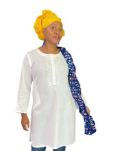 Load image into Gallery viewer, Long Cotton Tunic with Embroidery
