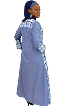 Load image into Gallery viewer, Long Plaid Dress
